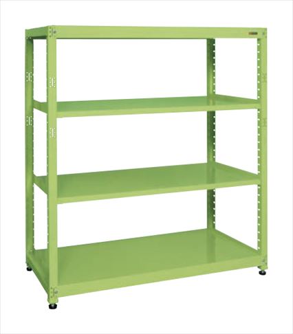 サカエ ＲＫラック（単体・均等耐荷重：２５０ｋｇ／段・４段タイプ） RKN-5624 171384 ※法人向け 個人宅配送不可