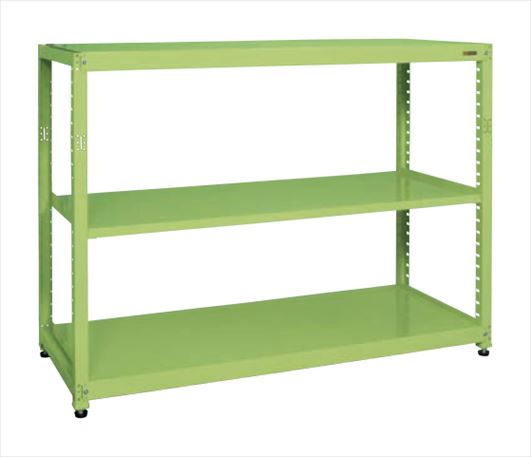 サカエ ＲＫラック（単体・均等耐荷重：２５０ｋｇ／段・３段タイプ） RKN-8753 171400 ※法人向け 個人宅配送不可