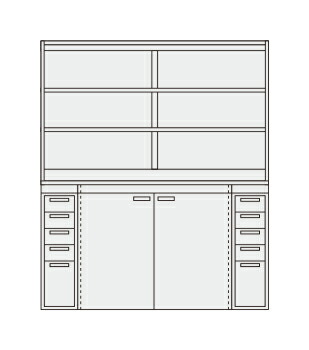 サカエ ピットイン PN-H83W 251757 ※法人向け 個人宅配送不可 223,119円