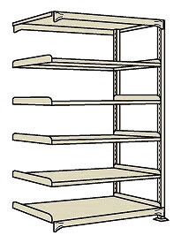 【貨物輸送都度積もり書き 】軽中量棚ＮＤＷ型（１５０ｋｇ／段・かかわり合い・６段手合い） NDW-2346R 172801 ※法人向け 人間宅送りとどける不可