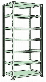 【送料都度見積 】サカエ ラークラック（１５０ｋｇ／段・単体・高さ２４００ｍｍ・７段） RLW-3547 183950 ※法人向け 個人宅配送不可