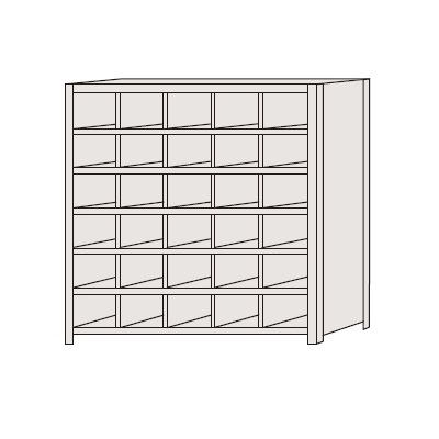 【貨物輸送都度積もり書き 】カテゴリー化棚 NCAM711-506 184121 ※法人向け 人間宅送りとどける不可