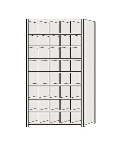 【送料都度見積 】区分棚 NCAM111-508 184147 ※法人向け 個人宅配送不可｜TONTON店