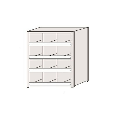 【貨物輸送都度積もり書き 】カテゴリー化棚 NCCM711-304 184155 ※法人向け 人間宅送りとどける不可