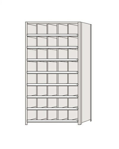 【送料都度見積 】区分棚 NCCM111-508 184201 ※法人向け 個人宅配送不可|TONTON店