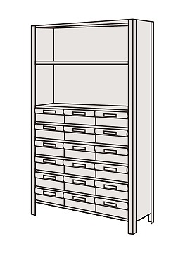 【貨物輸送都度積もり書き 】サカエ 商いもの棚ＬＥＫ型脂ボックス席 LEK1129-18T 204291 ※法人向け 人間宅送りとどける不可