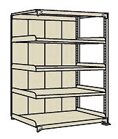【貨物輸送都度積もり書き 】ラークラックパネル付（１５０ｋｇ／段・かかわり合い・５段手合い） PRLW-1115R 197103 ※法人向け 人間宅送りとどける不可