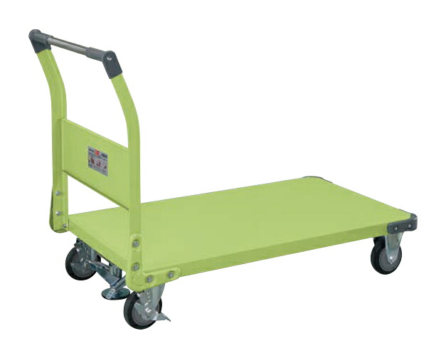 サカエ 特製四輪車（４００ｋｇタイプ・フロアストッパー付） TAN-66NUF 211215 ※法人向け 個人宅配送不可