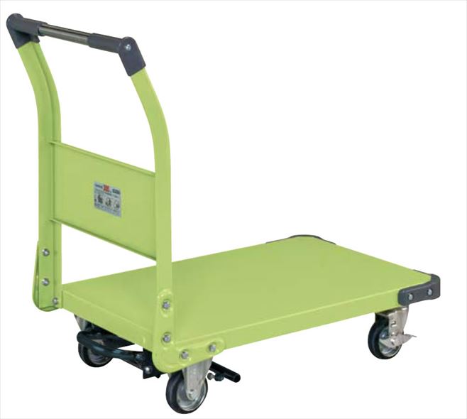 特製四輪車(300kgタイプ・フットブレーキ付) TAN-33BR 211224 ※法人向け 個人宅配送不可|TONTON店