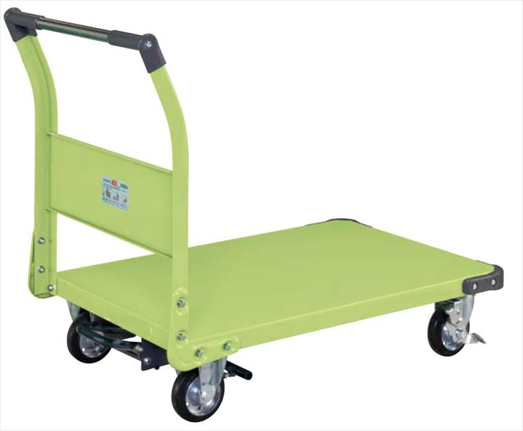特製四輪車（４００ｋｇタイプ・フットブレーキ付） TAN-55BR 211225 ※法人向け 個人宅配送不可