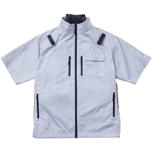 ＳＨＯＷＡ　ペルチェ付き空調ベスト　ＣＯＯＬＦＩＸ　ＰＬＴ２　エアー半袖ブルゾン　グレーＸＬ　ペルチェ２個入 N25-03SG-XL 25,470円