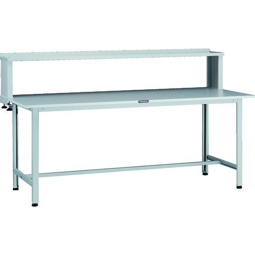 ＴＲＵＳＣＯ 軽荷重作業台（２００ｋｇ）ＡＯ型 １８００Ｘ６００ＸＨ１０４４（全高） 上棚付 ホワイト色 AOR-1860YURB ※メーカー直送品