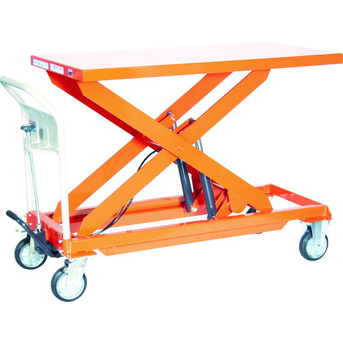 ＴＲＵＳＣＯ ハンドリフター ５００ｋｇ ６００Ｘ１２００ 早送り付 HLFA-E500L