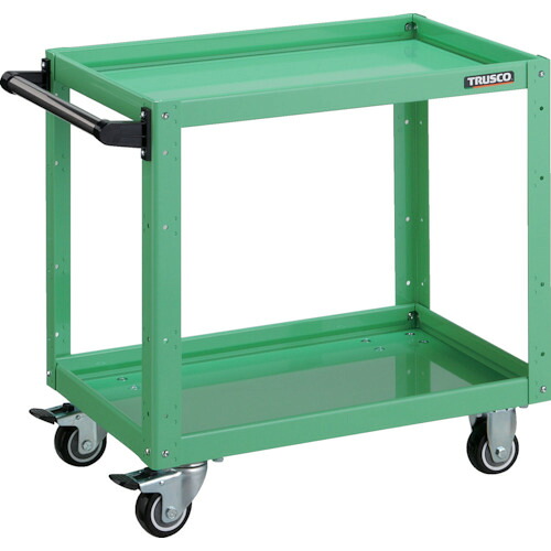 TRUSCO ツールワゴン イーグルワゴン 600X400XH600 ウレタン車輪 ヤンググリーン EGW-662U-YG|TONTON店