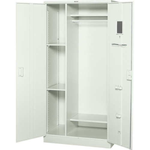 ＴＲＵＳＣＯ 両開多人数用ロッカー ８８０Ｘ５１５ＸＨ１７９０ 鍵付 DNL603W ※メーカー直送品