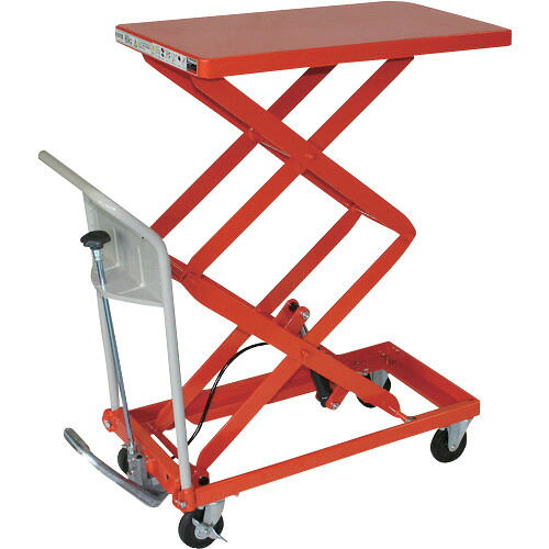 TRUSCO ハンドリフター60kg 350×570 高揚程型 HLFA-S60W|TONTON店