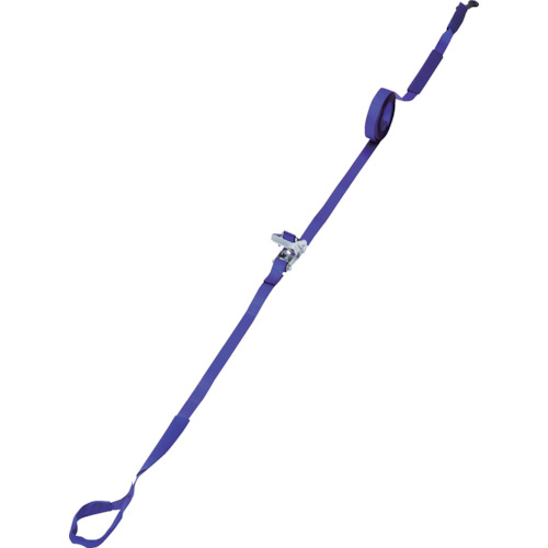 ＴＲＵＳＣＯ　ベルト荷締機（ＪＩＳ規格品）　３５ＭＭ幅　５０９ＫＧ　アイタイプ LBY-3535