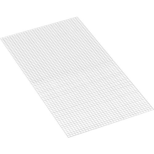 ＴＲＵＳＣＯ スチールラック Ｍ３・Ｍ５用樹脂製側網９２６Ｘ１８１０（外寸） 黒 MMJG-69 ※メーカー直送品