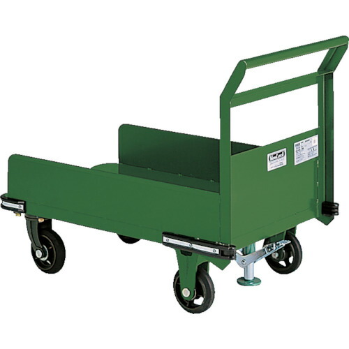 ＴＲＵＳＣＯ 鋼鉄製運搬車 ９００Ｘ６００ 三面パネル ストッパー付 OHN-23PS ※メーカー直送品