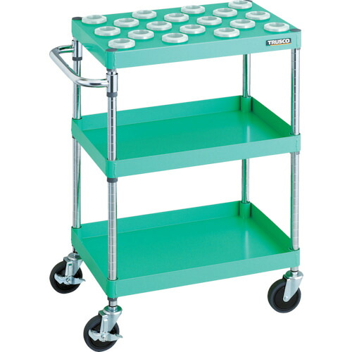 ＴＲＵＳＣＯ 物の具手押し車 アリゾナ州の州都手押し車 省音 ６００Ｘ４００ＸＨ８８０ ＮＴ－４０ 若い衆緑であること PEW-TL962B-YG