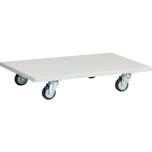 TRUSCO パネルコンテナラック用兼用キャスターベース ホワイト色 T-1200K-W|TONTON店