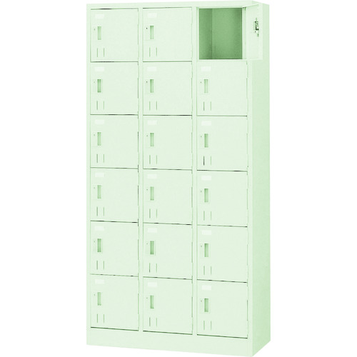 ＴＲＵＳＣＯ 多人数ロッカー１８人用 SVG-18A ※メーカー直送品