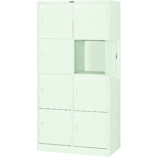 TRUSCO 多人数用ロッカー8人用 900X515XH1790 シリンダ錠式 SVG8A|TONTON店