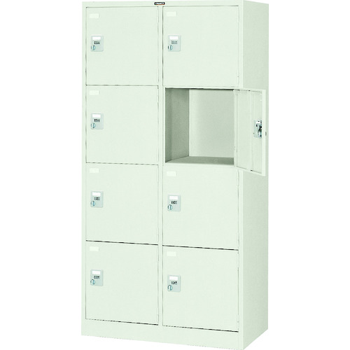 ＴＲＵＳＣＯ 多人数用ロッカー８人用 ９００Ｘ５１５ＸＨ１７９０ 手ぶらキー式 SVG8K ※メーカー直送品