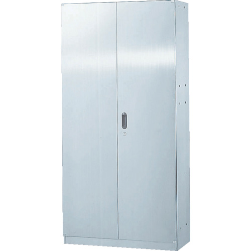 ＴＲＵＳＣＯ　ステンレス保管庫（Ｄ５００）両開　９００ＸＨ１８３０　アジャスター STH5-18｜TONTON店