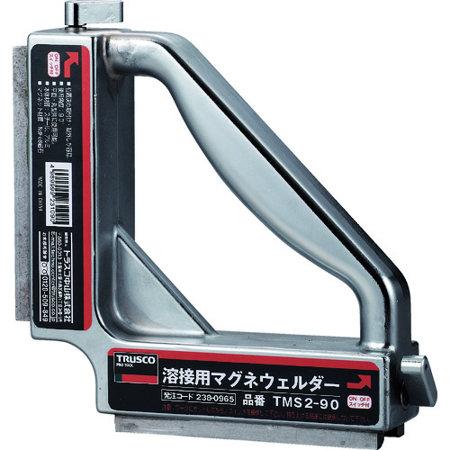 ＴＲＵＳＣＯ 溶接用マグネウェルダー １９５Ｘ４５Ｘ１９５ TMS2-90