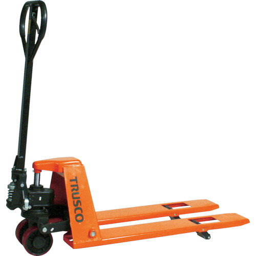ＴＲＵＳＣＯ ハンドパレットトラック ７５０ｋｇ Ｌ８５０ＸＷ４５０ 超低床式 THPSL-07-48