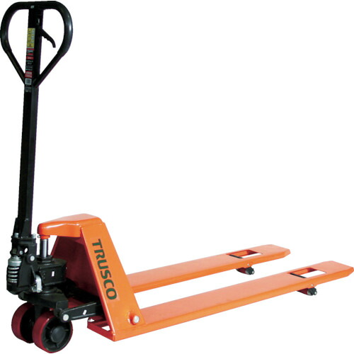 ＴＲＵＳＣＯ ハンドパレットトラック ７５０ｋｇ Ｌ１０００ＸＷ５４０ 超低床式 THPSL-07-510