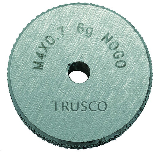 ＴＲＵＳＣＯ　ねじ用リングゲージ　止まり　６ｇ　Ｍ８×１．２５ TRNGO6G-M8X1.25