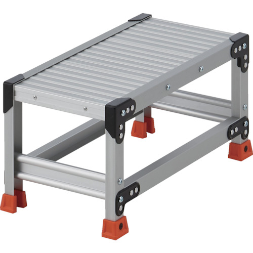 ＴＲＵＳＣＯ　作業用踏台　１段　高さ０．３ｍ　天板３００×６００ TSF-1363