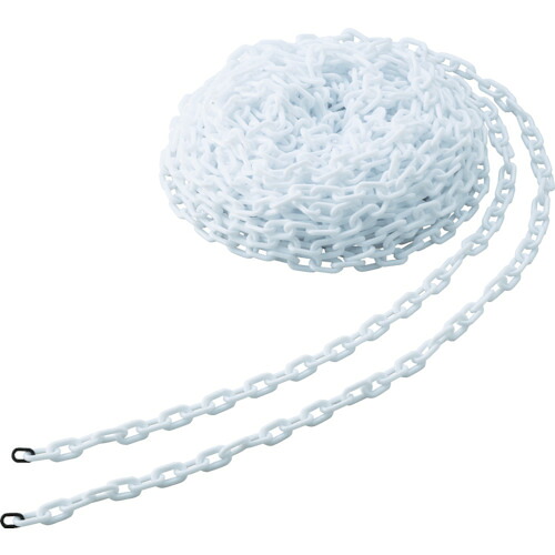 ＴＲＵＳＣＯ プラチェーン ８ＭＭＸ３０Ｍ 白 TPC-8W