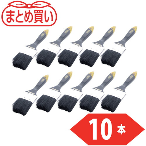 ＴＲＵＳＣＯ　まとめ買いダスター刷毛３５６　２インチ　５０ｍｍ　１０本入り TPB-356-2-10P
