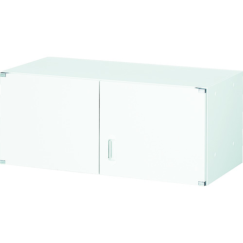 ＴＲＵＳＣＯ ユニット型壁面書庫 Ｄ４００ 両開き Ｈ３８０ Ｗ色 UFHW-4 ※メーカー直送品
