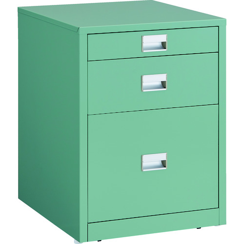 ＴＲＵＳＣＯ 御役目台用姿勢収納家具 ３段 緑であること UDC-111