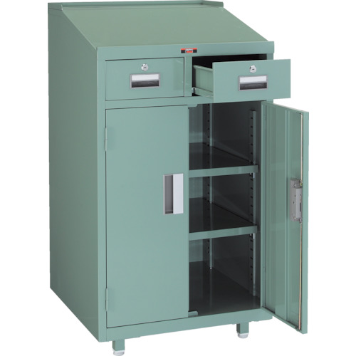 TRUSCO ワークデスク 600X600XH1100 TY-2510|TONTON店