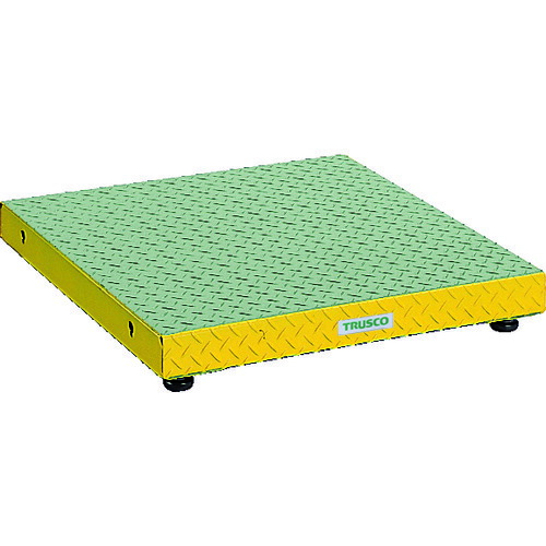 ＴＲＵＳＣＯ 低床用縞鋼板ステップ ６００Ｘ６００ＸＨ９０～１２０ UFS-0660S ※メーカー直送品