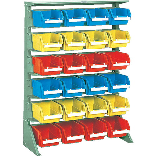 TRUSCO 重量コンテナラック H1265 T5X24 U-1260|TONTON店
