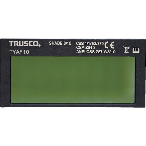 ＴＲＵＳＣＯ 手持ち面用自動小銃遮光ろ波器＃１０ TYAF-10