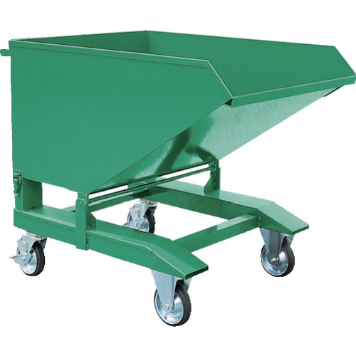 TRUSCO スクラップ台車 手動式 270L VSP-270|TONTON店