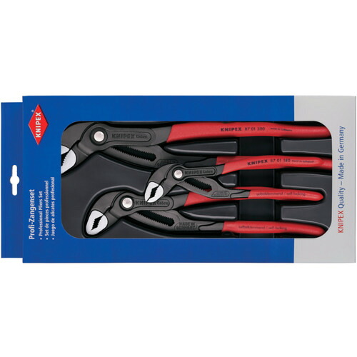 ＫＮＩＰＥＸ　プライヤーセット　ウォーターポンププライヤー　コブラ 002009V02