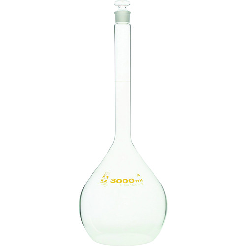 ＳＩＢＡＴＡ　メスフラスコ　スーパーグレード　３０００ｍＬ 020060-30001