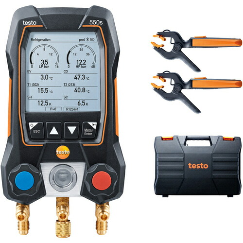ＴＥＳＴＯ　デジタルマニホールド　ｔｅｓｔｏ　５５０ｓ　セット 0564 5502 55 44,623円