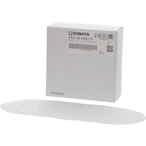 ＳＩＢＡＴＡ ＰＴＦＥ整理保存用具ろ波器 ＴＦ９８Ｒ Φ１１０ ５０入 080130-098110