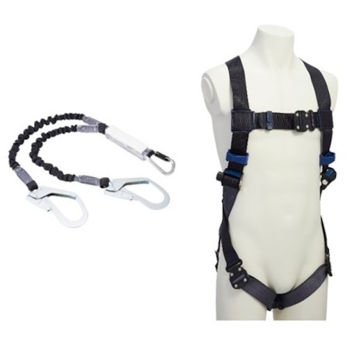 ３Ｍ　【限定セット品】　ＤＢＩ－サラ　エグゾフィットライト　回転式ベルトフルハーネス・伸縮式ツインランヤードセット 1114081KIT4