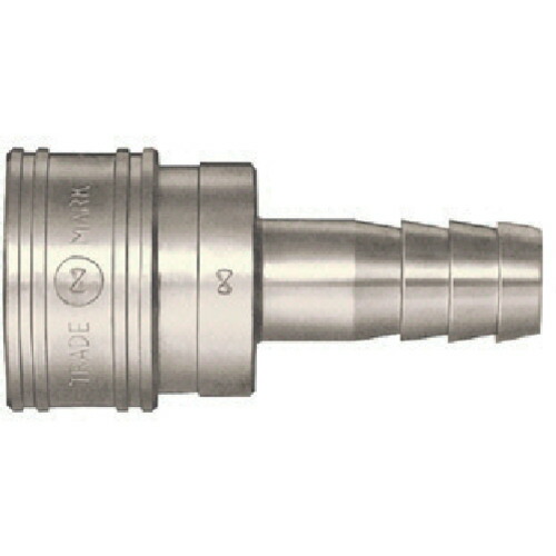 日東　ＴＳＰカプラ　鋼鉄製　ニトリルゴムＳＧ（ＮＢＲ）（ホース取付用ソケット）　相手側１　１／２インチ（００８５２） 12TSH STEEL NBR