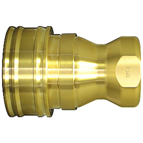 日東　ＳＰカプラ　タイプＡ　真ちゅう製　ふっ素ゴムＦＫＭ　Ｘ－１００（１９１２１） 12S-A BRASS FKM